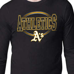 Athletics Starter Team Track Graphic Long Sleeve T-Shirt - MLB