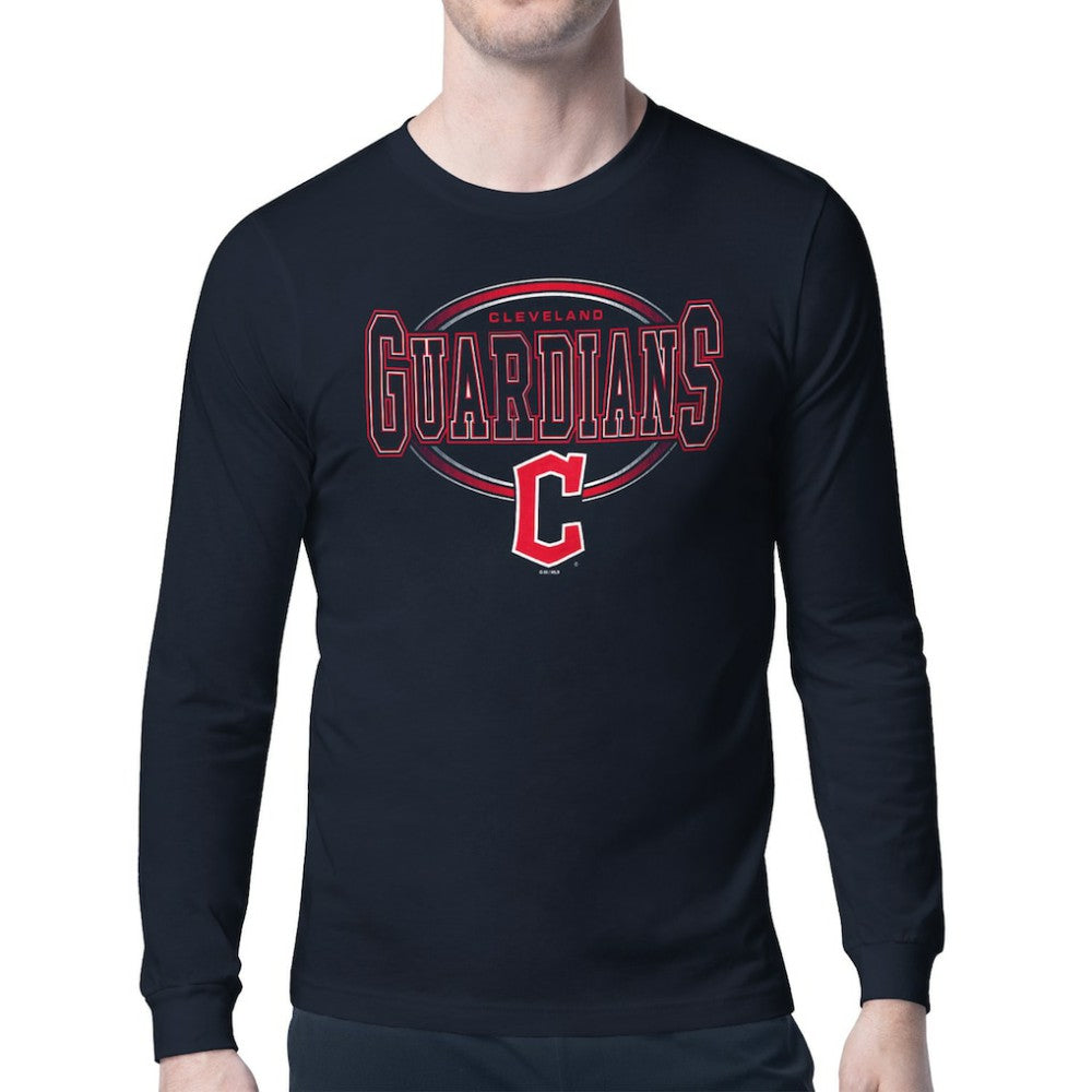 Cleveland Guardians Starter Team Track Graphic Long Sleeve T-Shirt - MLB