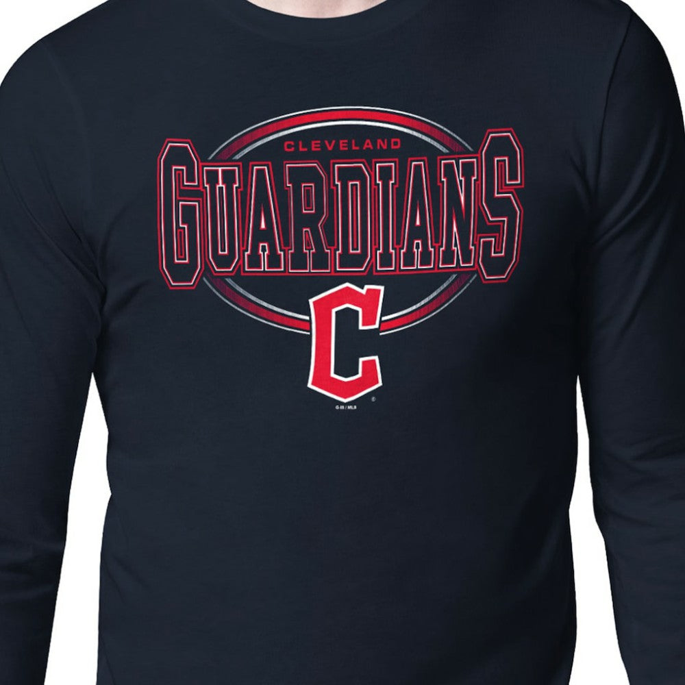 Cleveland Guardians Starter Team Track Graphic Long Sleeve T-Shirt - MLB