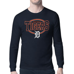 Detroit Tigers Starter Team Track Graphic Long Sleeve T-Shirt - MLB