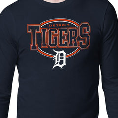 Detroit Tigers Starter Team Track Graphic Long Sleeve T-Shirt - MLB