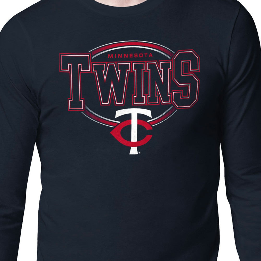 Minnesota Twins Starter Team Track Graphic Long Sleeve T-Shirt - MLB