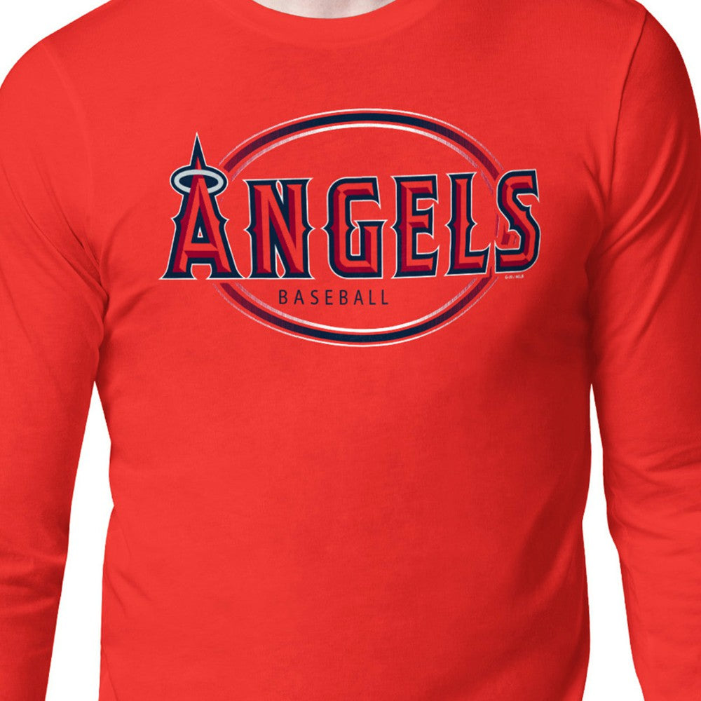 Los Angeles Angels Starter Team Track Graphic Long Sleeve T-Shirt - MLB