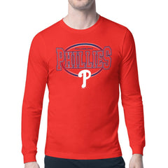 Philadelphia Phillies Starter Team Track Graphic Long Sleeve T-Shirt - MLB