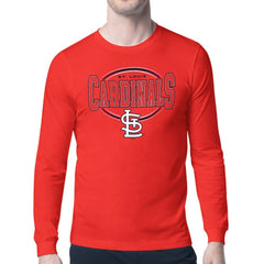 St. Louis Cardinals Starter Team Track Graphic Long Sleeve T-Shirt - MLB