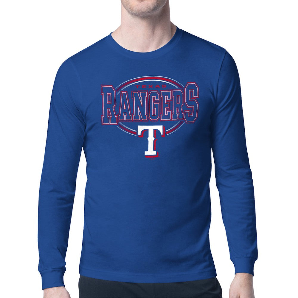 Texas Rangers Starter Team Track Graphic Long Sleeve T-Shirt - MLB