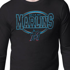Miami Marlins Starter Team Track Graphic Long Sleeve T-Shirt - MLB