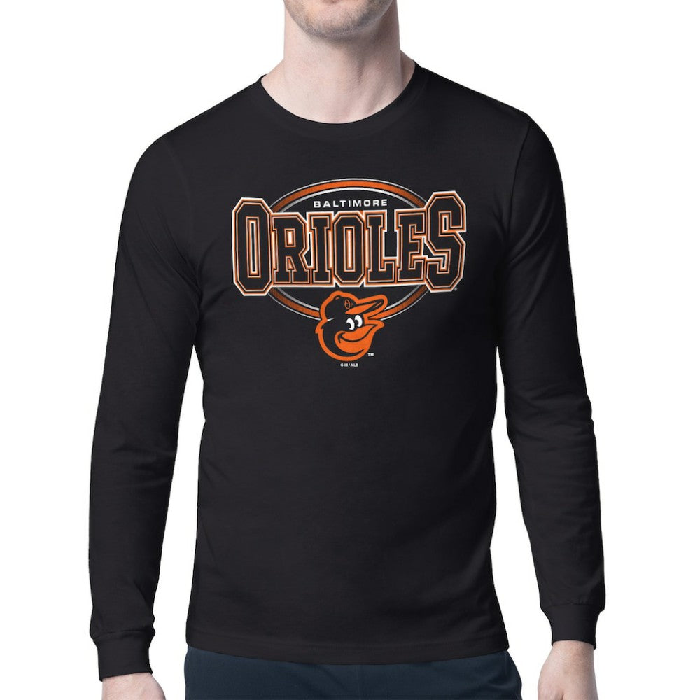 Baltimore Orioles Starter Team Track Graphic Long Sleeve T-Shirt - MLB