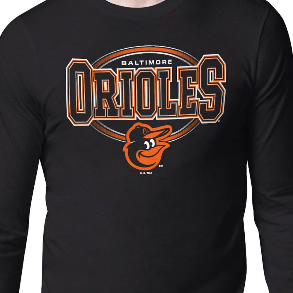 Baltimore Orioles Starter Team Track Graphic Long Sleeve T-Shirt - MLB