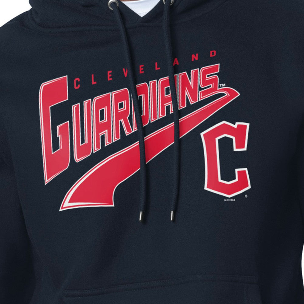 Cleveland Guardians Starter Modern Tailsweep Fleece Tri-Blend Pullover Hoodie - MLB