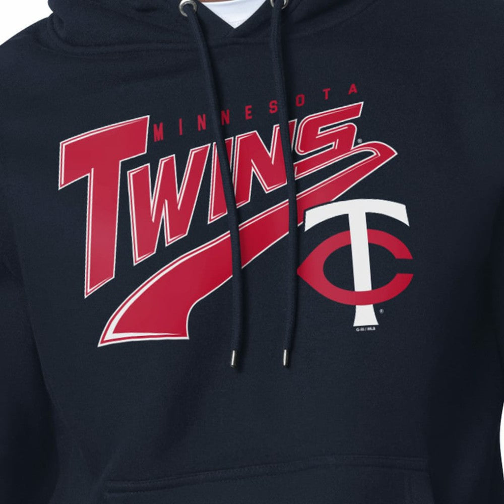 Minnesota Twins Starter Modern Tailsweep Fleece Tri-Blend Pullover Hoodie - MLB