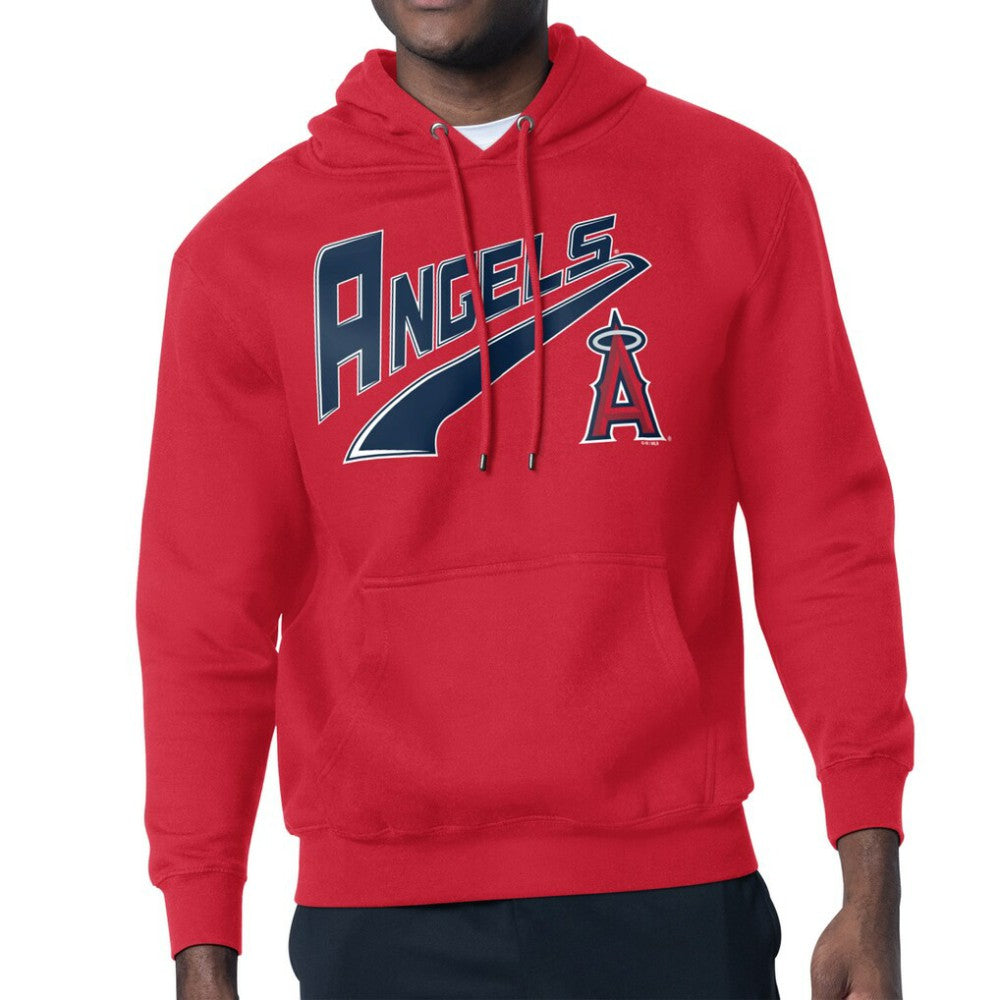 Los Angeles Angels Starter Modern Tailsweep Fleece Tri-Blend Pullover Hoodie - MLB