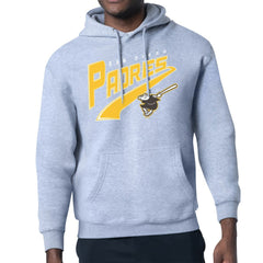 San Diego Padres Starter Modern Tailsweep Fleece Tri-Blend Pullover Hoodie - MLB