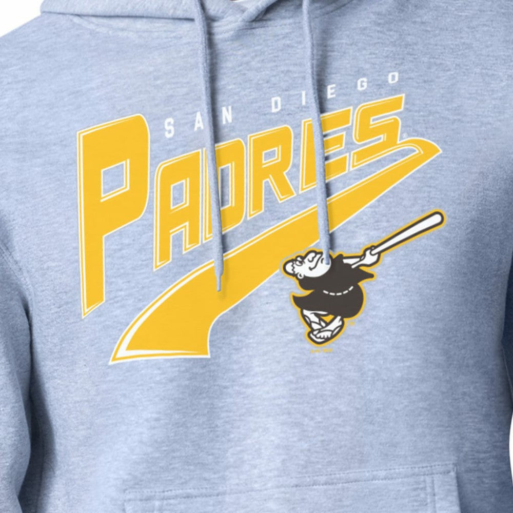 San Diego Padres Starter Modern Tailsweep Fleece Tri-Blend Pullover Hoodie - MLB