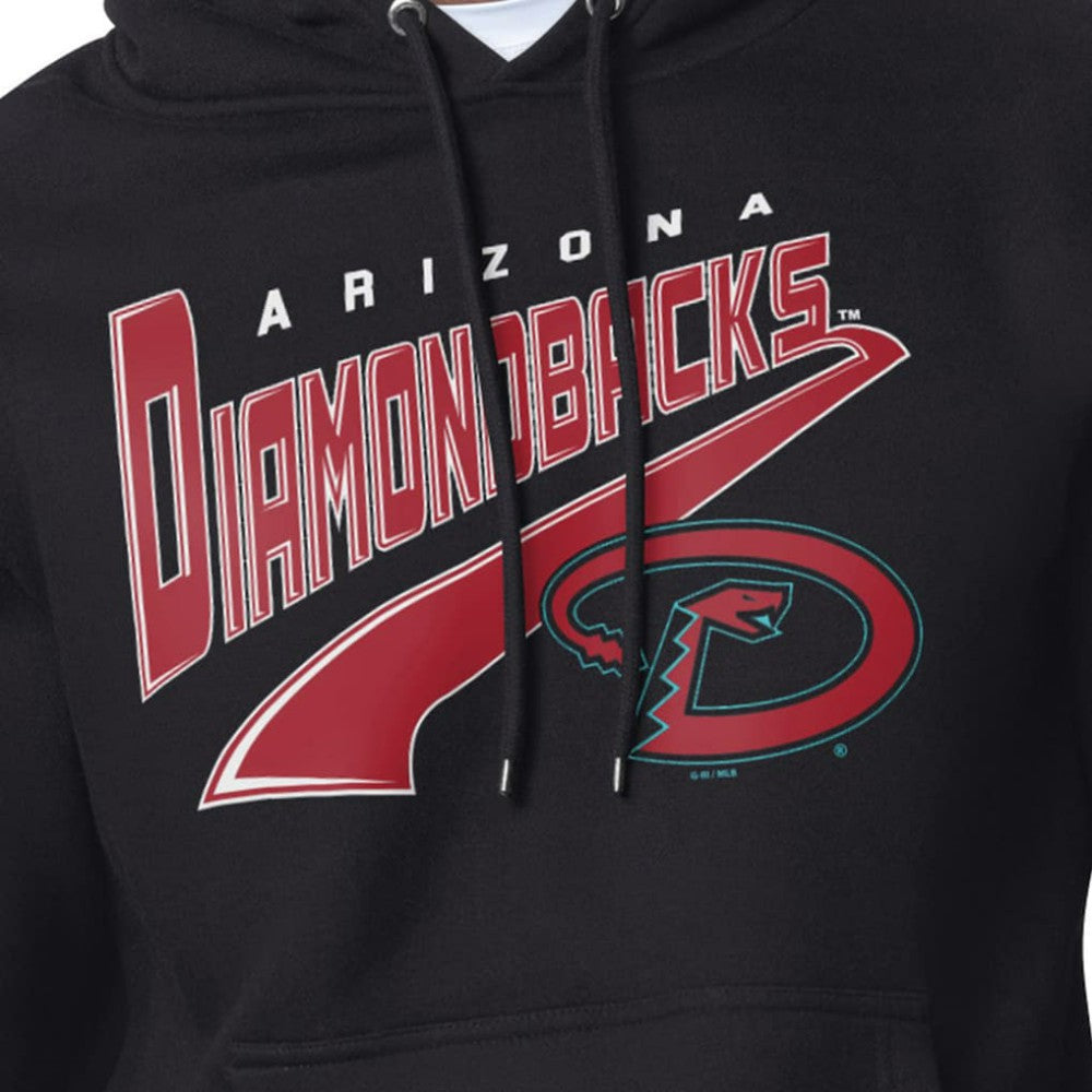 Arizona Diamondbacks Starter Modern Tailsweep Fleece Tri-Blend Pullover Hoodie - MLB