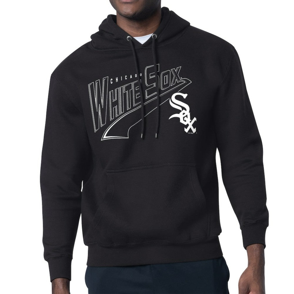 Chicago White Sox Starter Modern Tailsweep Fleece Tri-Blend Pullover Hoodie - MLB