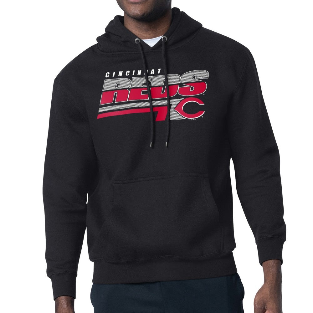 Cincinnati Reds Starter Logo Push Graphic Hoodie - MLB