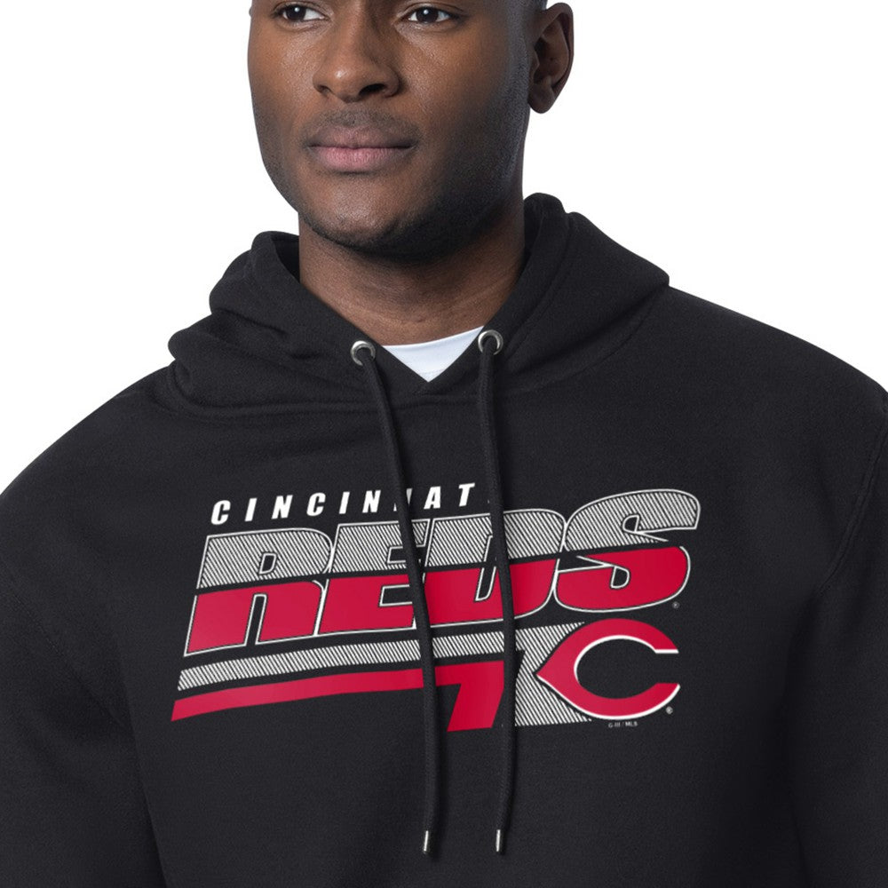 Cincinnati Reds Starter Logo Push Graphic Hoodie - MLB