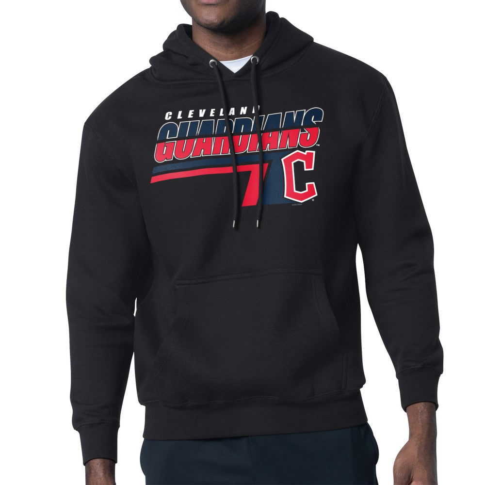 Cleveland Guardians Starter Logo Push Graphic Hoodie - MLB