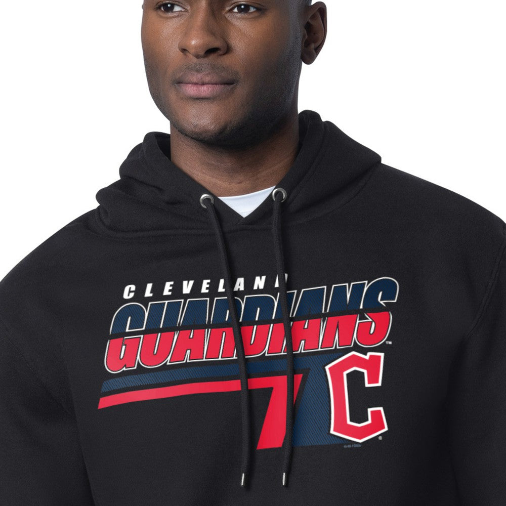 Cleveland Guardians Starter Logo Push Graphic Hoodie - MLB