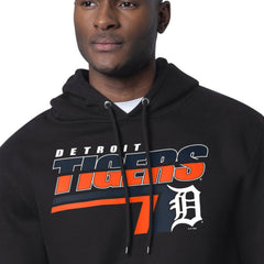 Detroit Tigers Starter Logo Push Graphic Hoodie - MLB