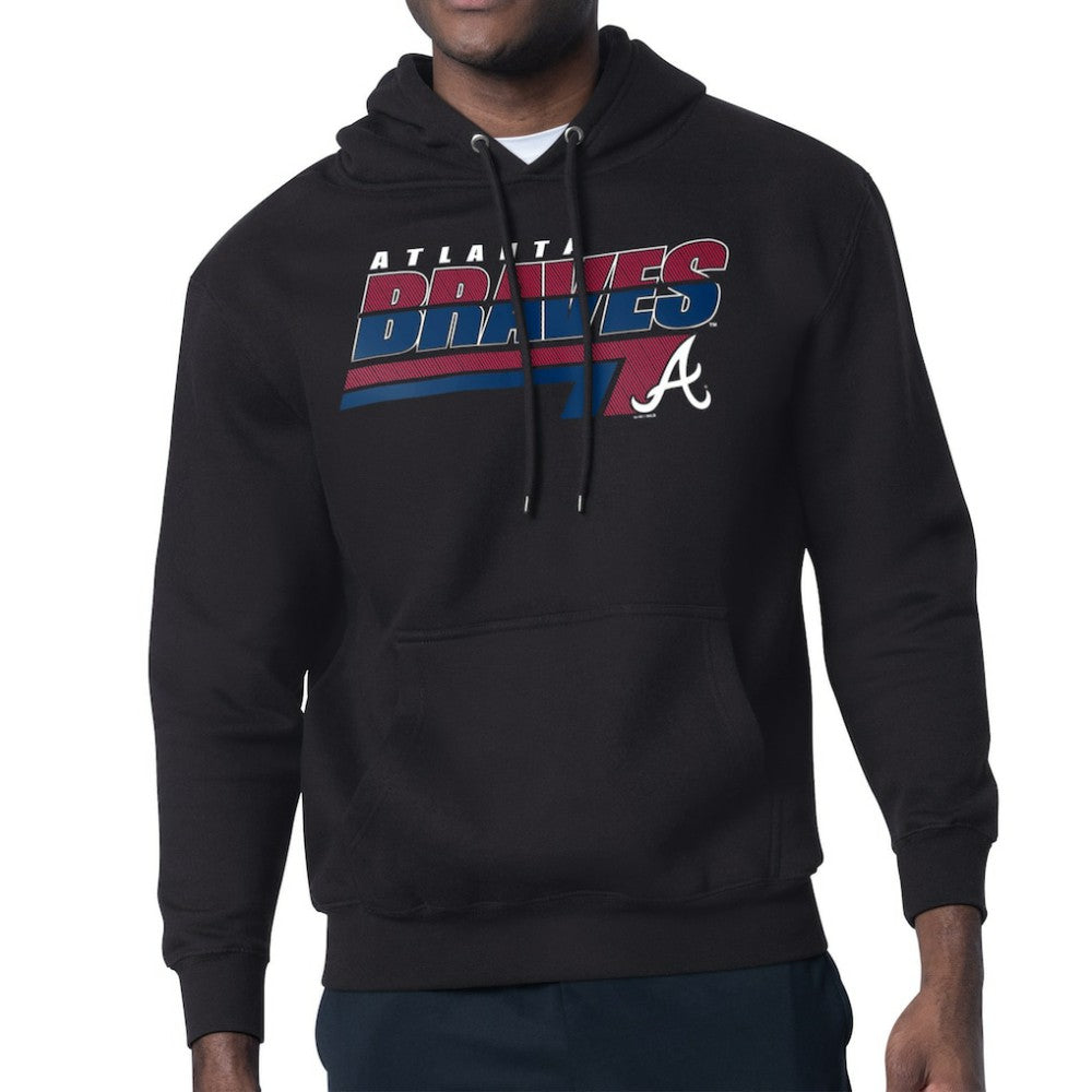 Atlanta Braves Starter Logo Push Graphic Hoodie - MLB
