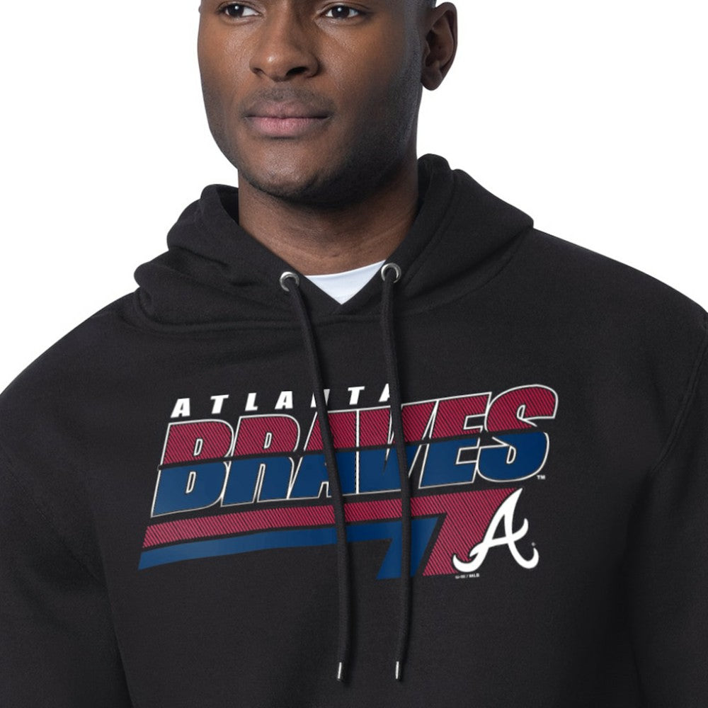 Atlanta Braves Starter Logo Push Graphic Hoodie - MLB