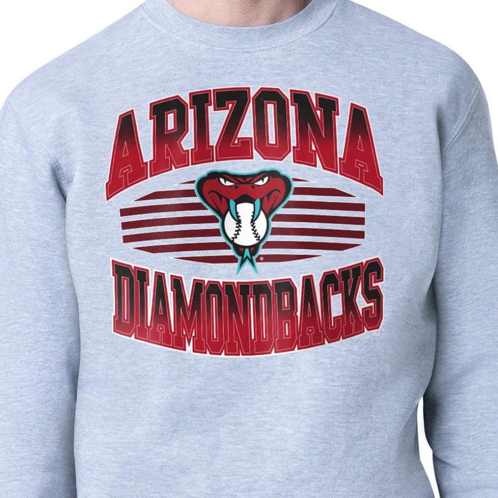 Arizona Diamondbacks Starter Team Grit Graphic Fleece Pullover Sweatshirt - MLB