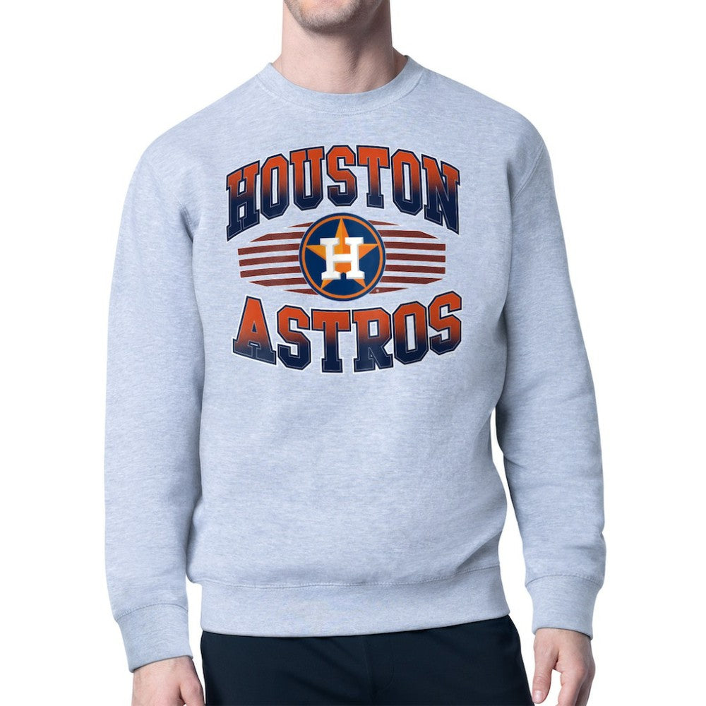 Houston Astros Starter Team Grit Graphic Fleece Pullover Sweatshirt - MLB