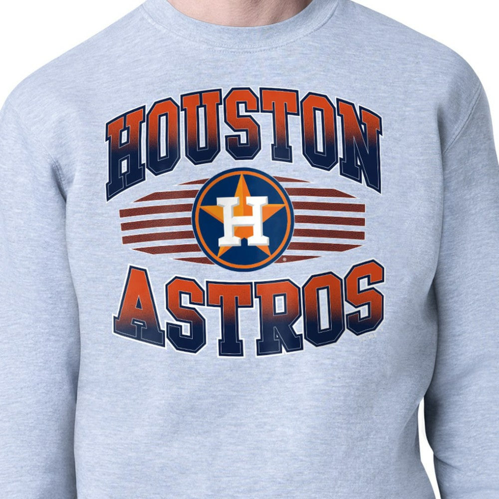 Houston Astros Starter Team Grit Graphic Fleece Pullover Sweatshirt - MLB