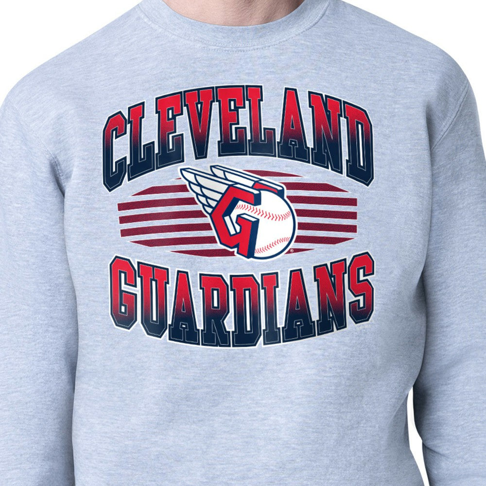 Cleveland Guardians Starter Team Grit Graphic Fleece Pullover Sweatshirt - MLB