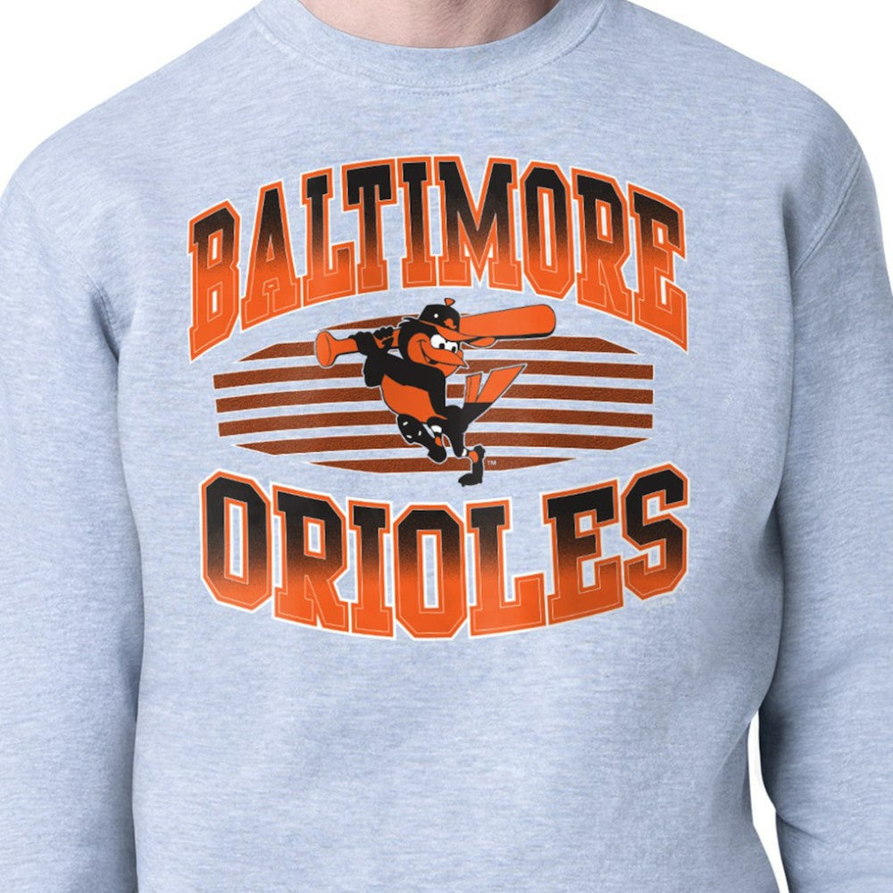 Baltimore Orioles Starter Team Grit Graphic Fleece Pullover Sweatshirt - MLB