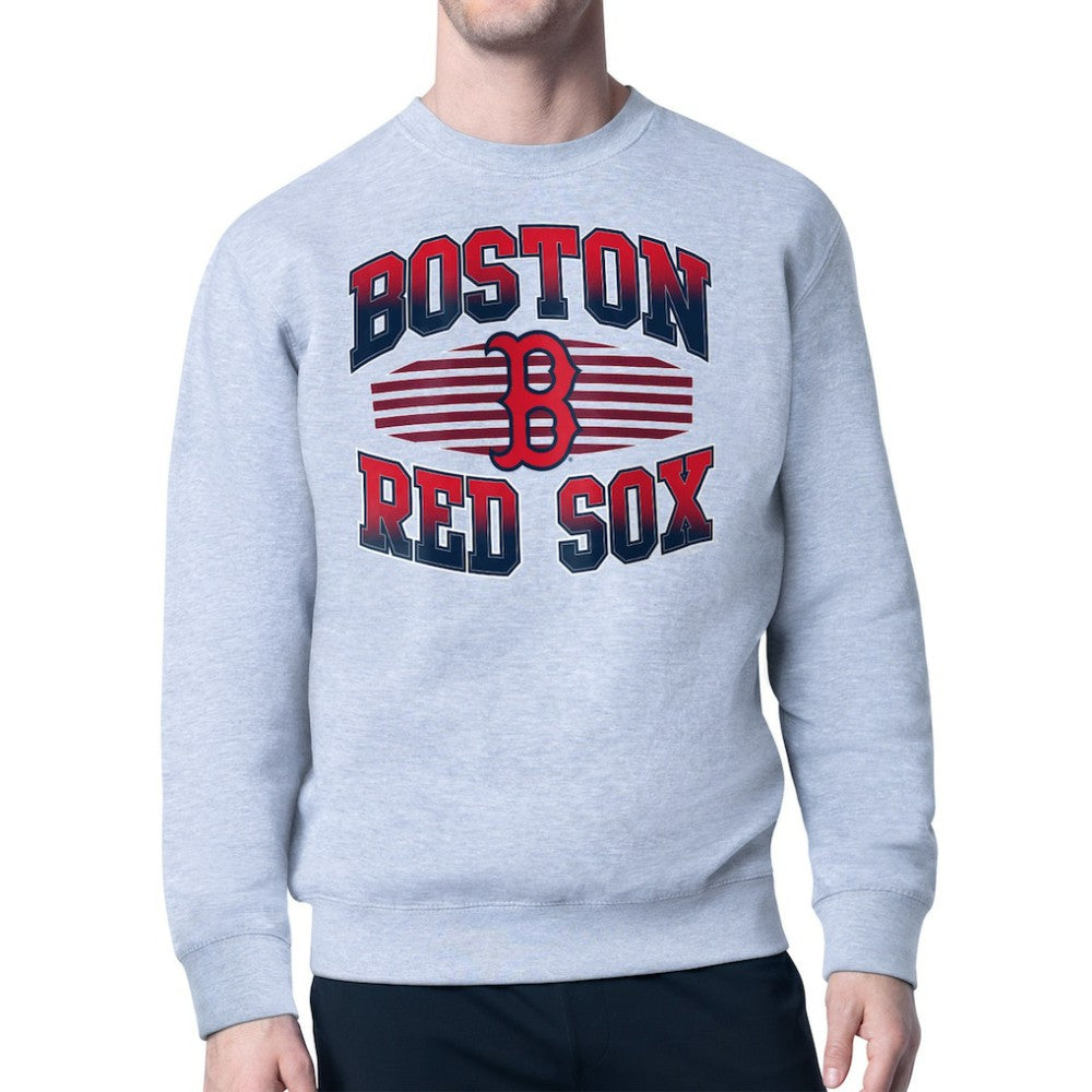 Boston Red Sox Starter Team Grit Graphic Fleece Pullover Sweatshirt - MLB