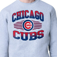 Chicago Cubs Starter Team Grit Graphic Fleece Pullover Sweatshirt - MLB