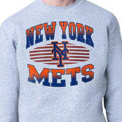 New York Mets Starter Team Grit Graphic Fleece Pullover Sweatshirt - MLB