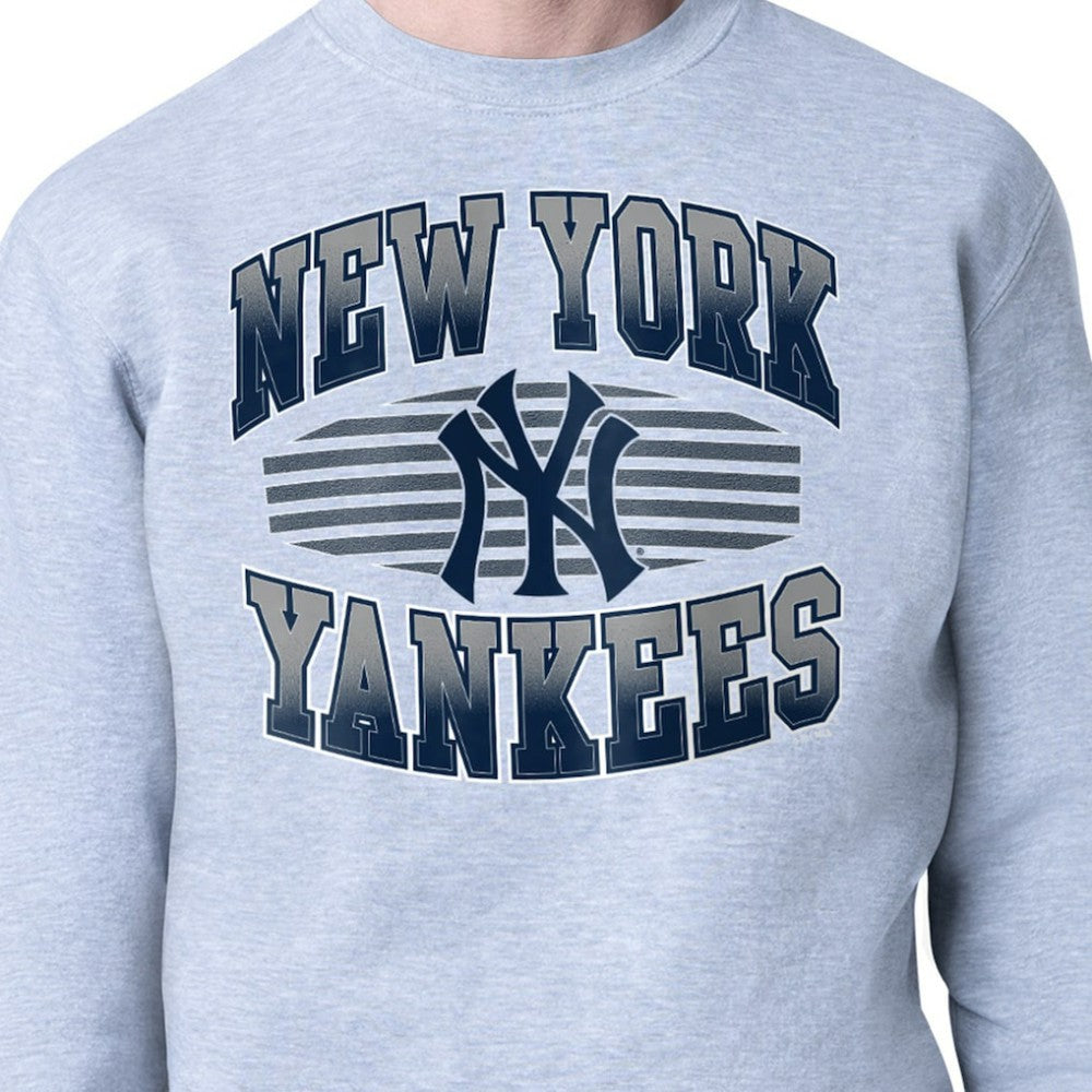 New York Yankees Starter Team Grit Graphic Fleece Pullover Sweatshirt - MLB