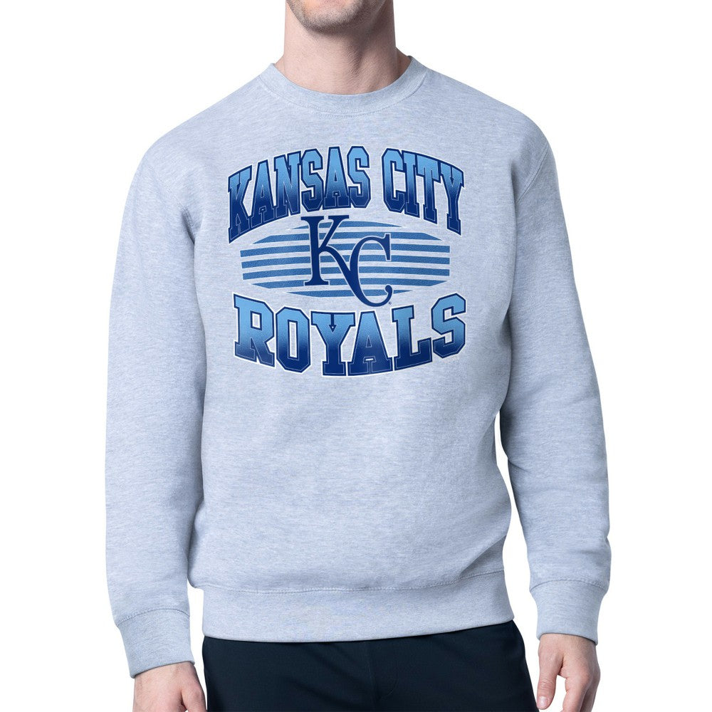 Kansas City Royals Starter Team Grit Graphic Fleece Pullover Sweatshirt - MLB