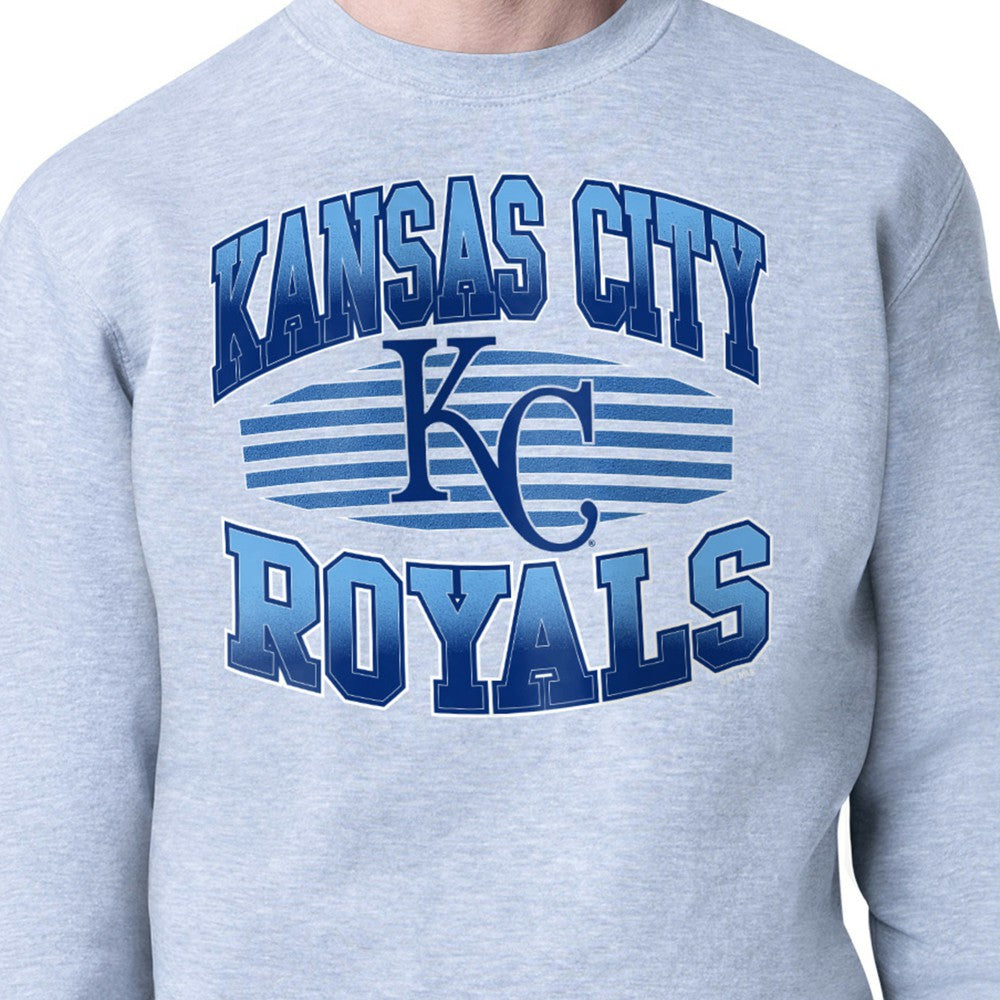 Kansas City Royals Starter Team Grit Graphic Fleece Pullover Sweatshirt - MLB
