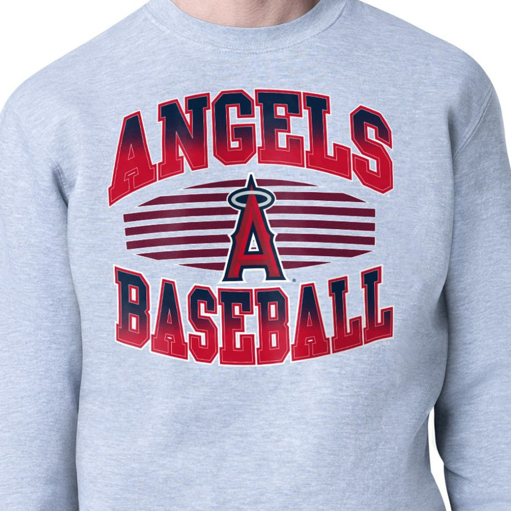 Los Angeles Angels Starter Team Grit Graphic Fleece Pullover Sweatshirt - MLB