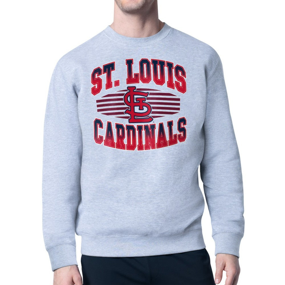 St. Louis Cardinals Starter Team Grit Graphic Fleece Pullover Sweatshirt - MLB