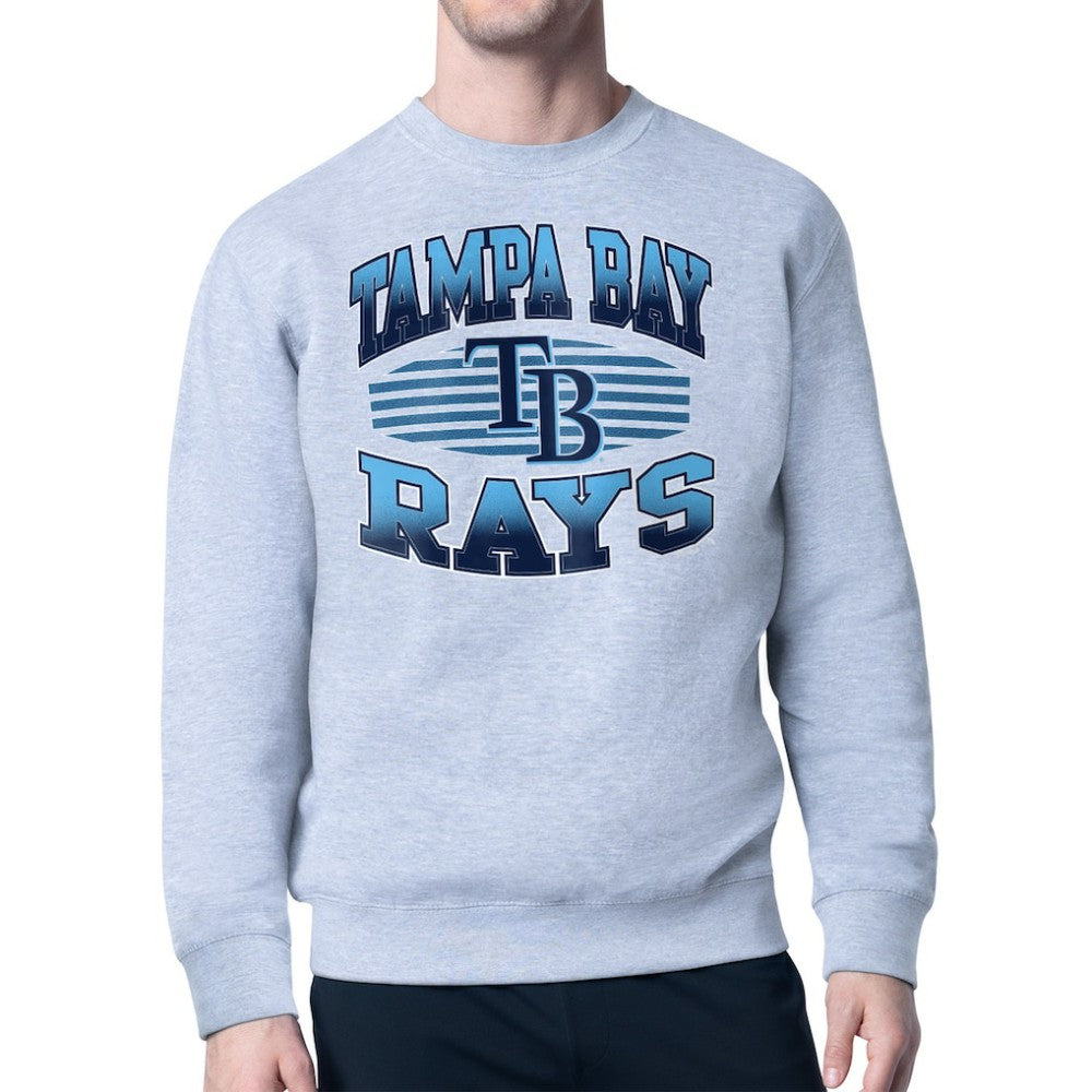 Tampa Bay Rays Starter Team Grit Graphic Fleece Pullover Sweatshirt - MLB