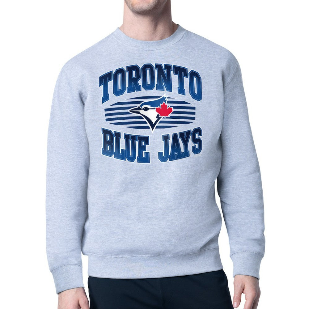 Toronto Blue Jays Starter Team Grit Graphic Fleece Pullover Sweatshirt - MLB