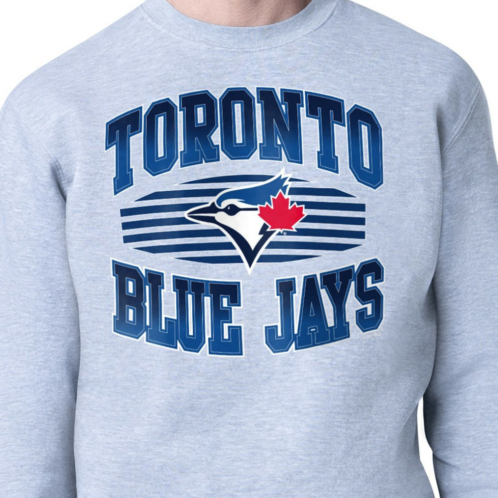 Toronto Blue Jays Starter Team Grit Graphic Fleece Pullover Sweatshirt - MLB