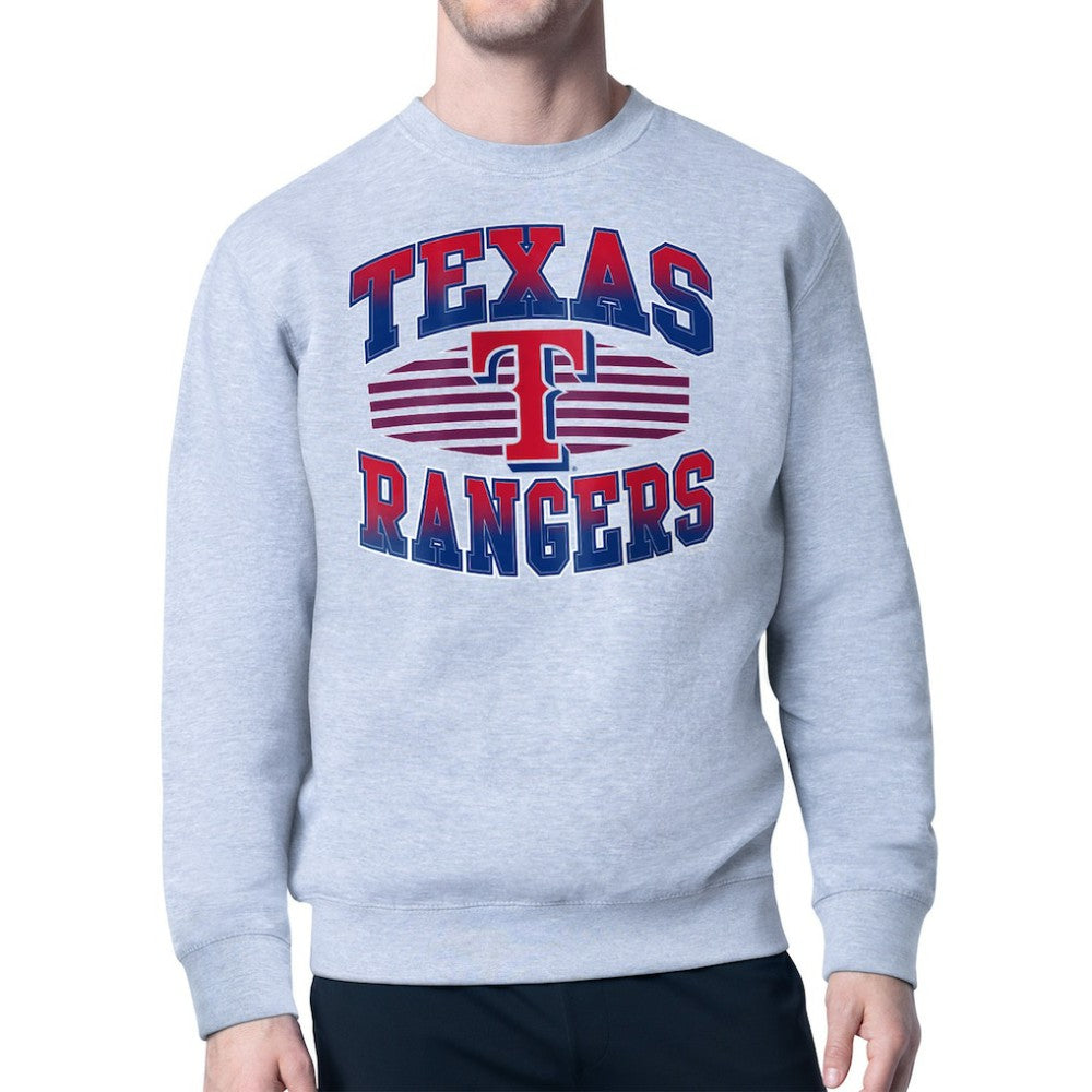 Texas Rangers Starter Team Grit Graphic Fleece Pullover Sweatshirt - MLB