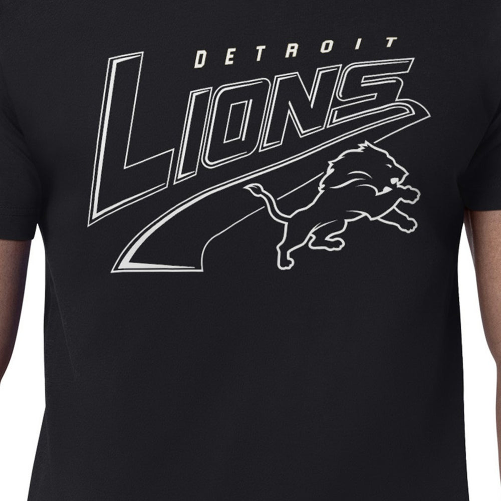 Detroit Lions Starter Modern Tailsweep Graphic T-Shirt Black | NFL