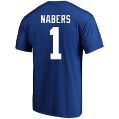 Malik Nabers New York Giants Big & Tall Player Name & Number T-Shirt Royal | Fanatics