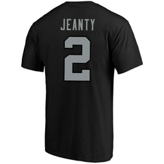 Ashton Jeanty Las Vegas Raiders Big & Tall Player Name & Number T-Shirt Black | Fanatics