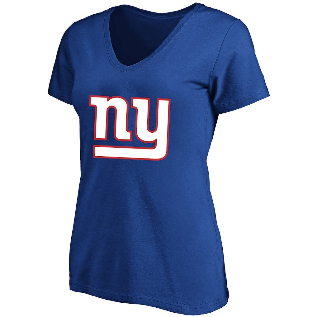 Malik Nabers New York Giants Women's Plus Size Name & Number T-Shirt Royal | Fanatics