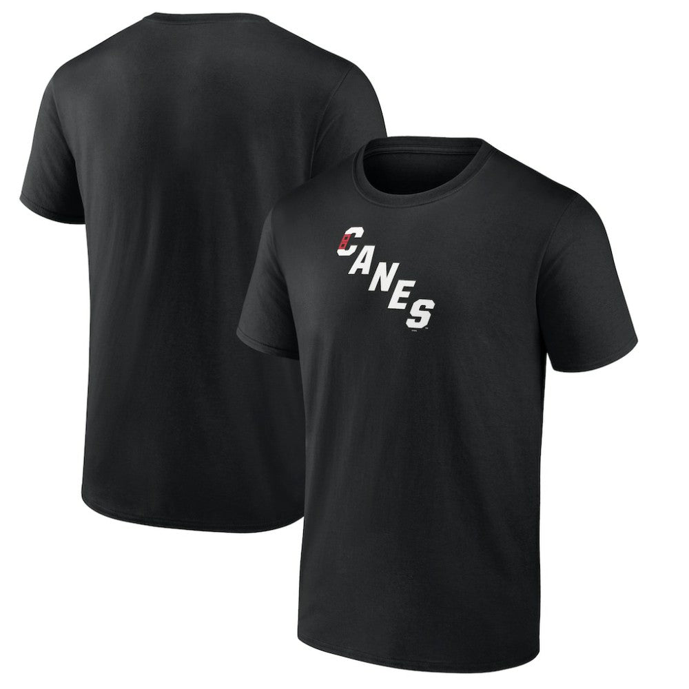 Carolina Hurricanes Primary Logo T-Shirt - Black - NHL