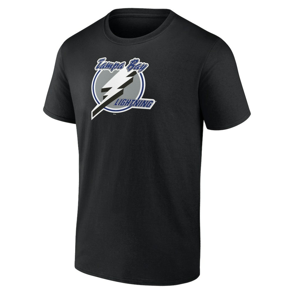 Tampa Bay Lightning Primary Logo T-Shirt - Black - NHL